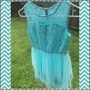 Girl Party Dress 👗 👧🏻 (teal)